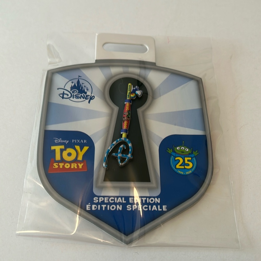 Disney Pixar Toy Story pin special edition 25th year anniversary